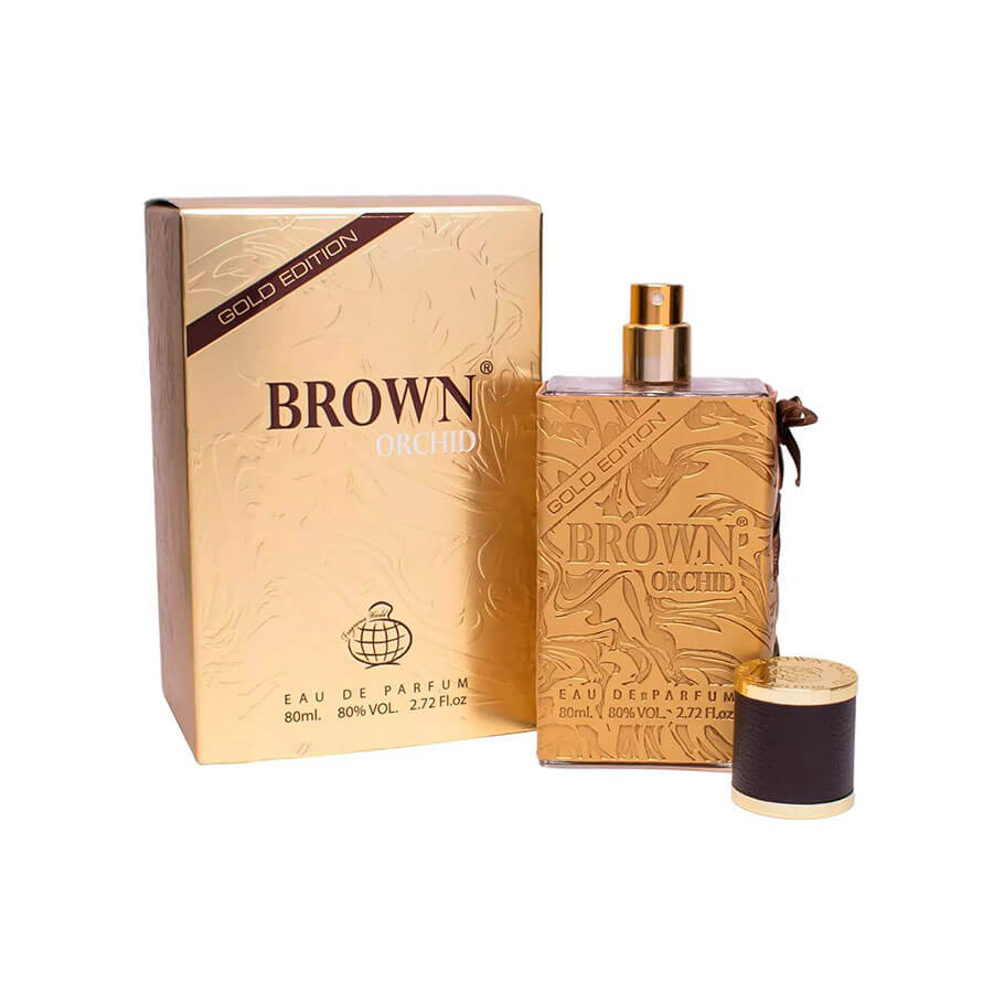 Set parfum arăbesc Fragrance World, Brown Orchid – Gold Edition